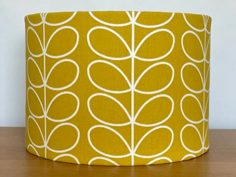 Orla Dandelion Yellow Linear Stem Lampshade