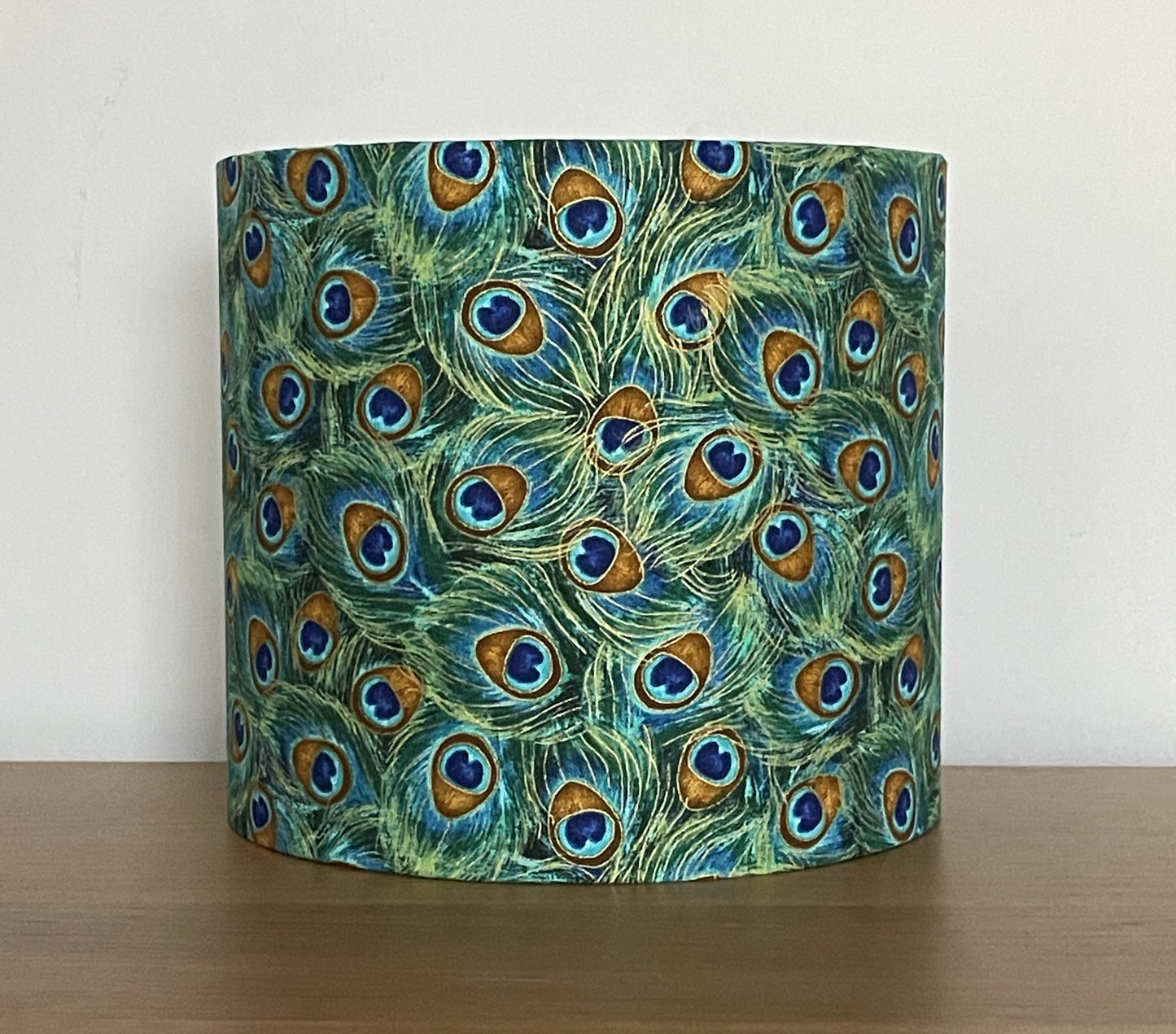 Peacock-feather-drum-lampshade-ceiling-shade