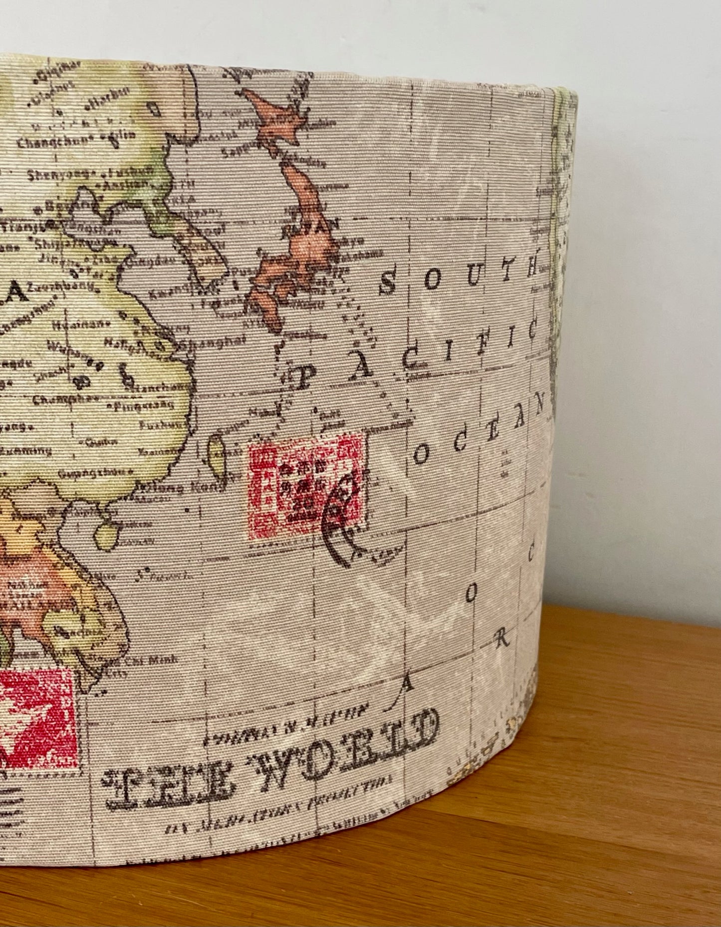 World-map-lampshade-ceiling-pendant-shade