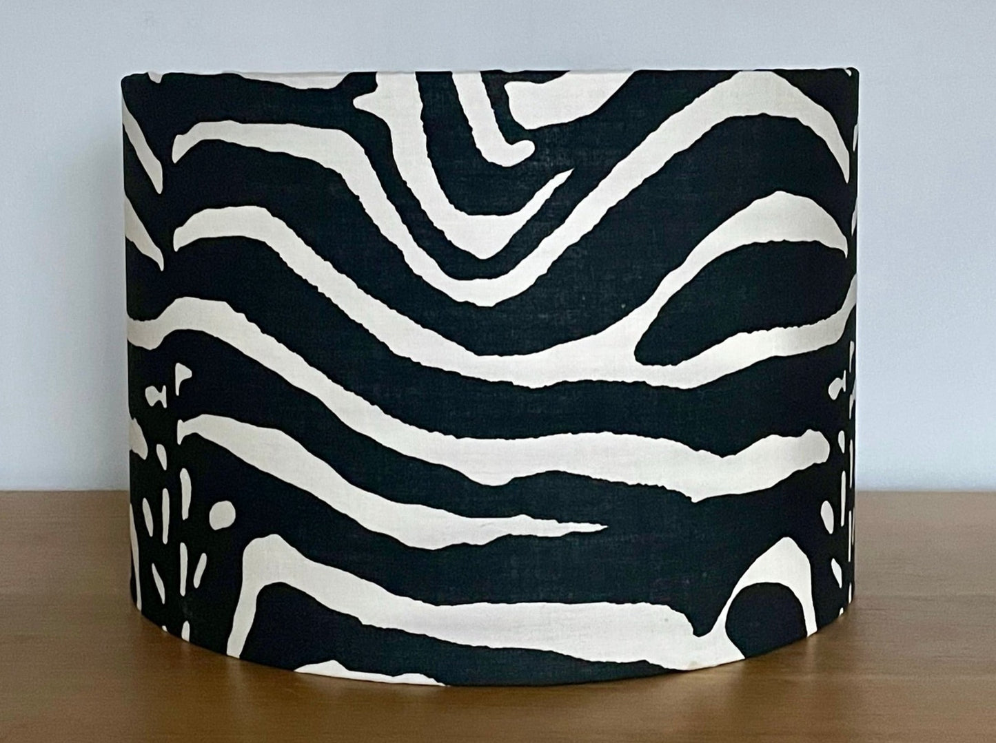 Zebra-lampshade