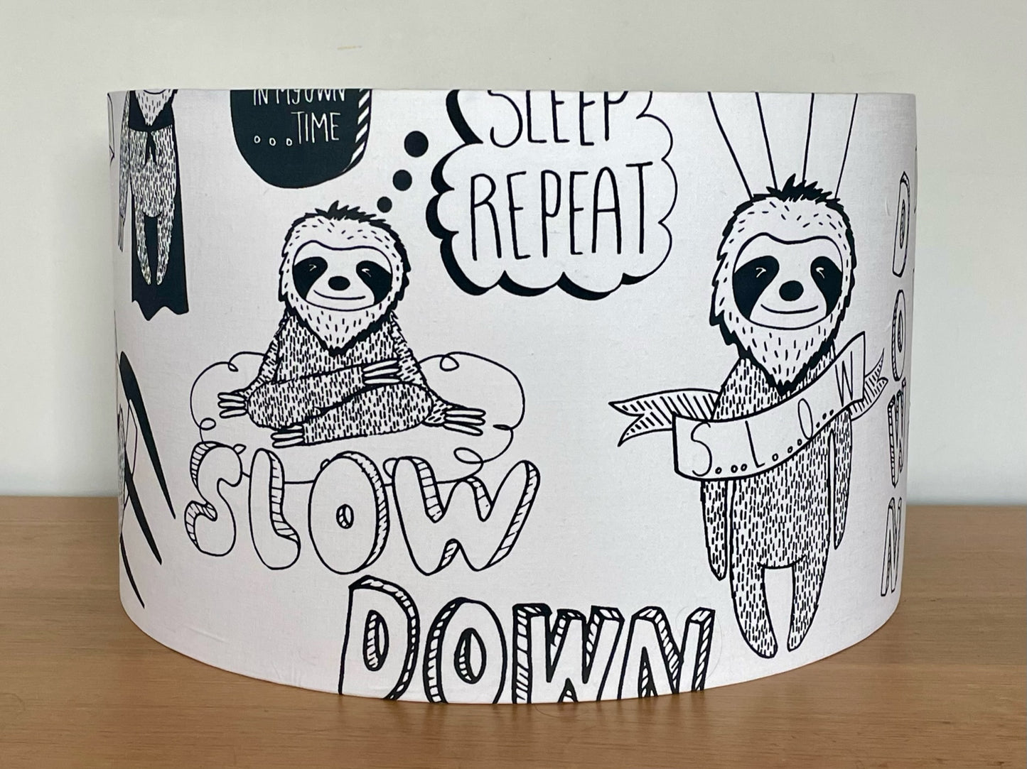 sloth-lampshade-dunelm-curtains