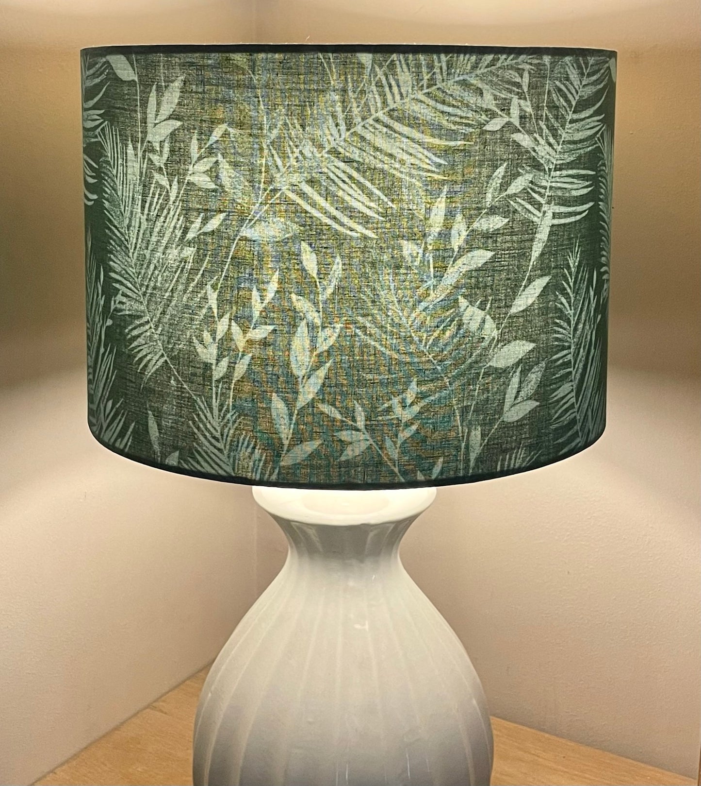 green-jungle-lampshade