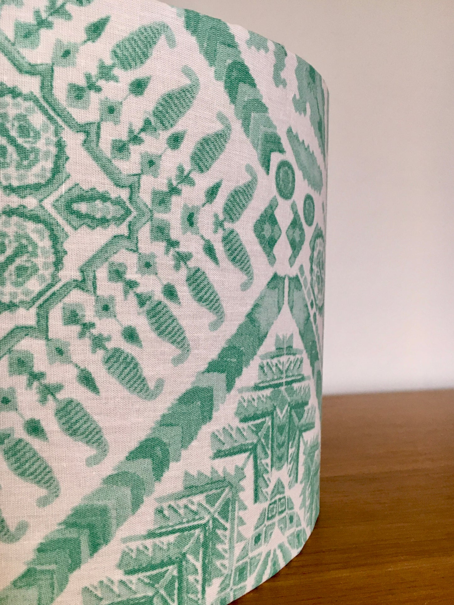green-tribal-aztec-lamp-shade-ceiling