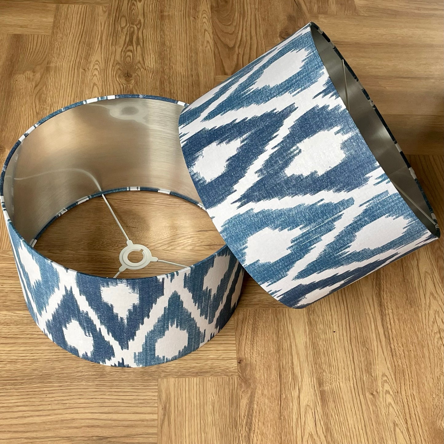 ikat-diamond-pattern-lampshade-large-pattern-navy