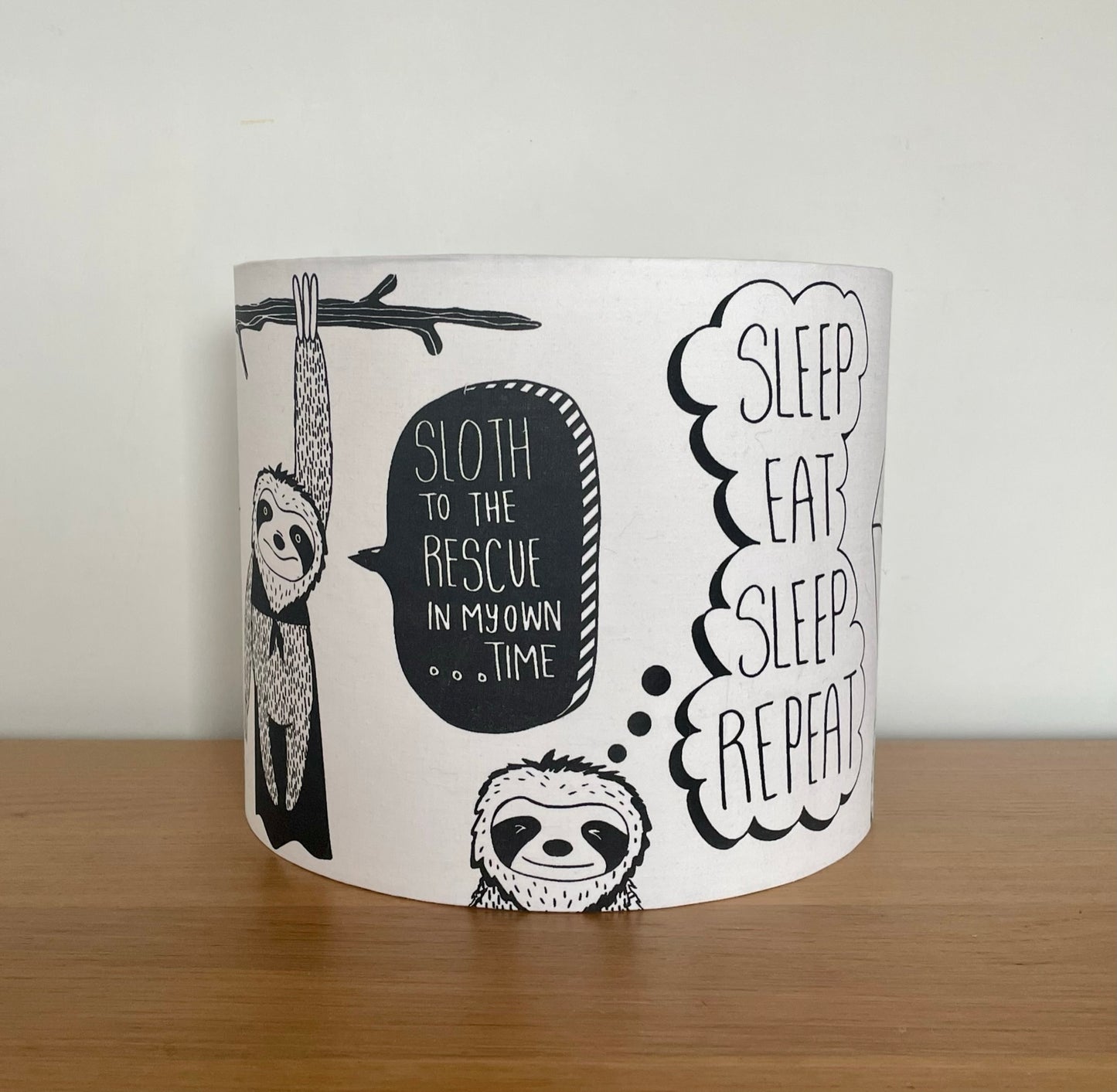 black-and-white-sloth-light-shade