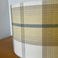 Yellow Tartan Lampshade