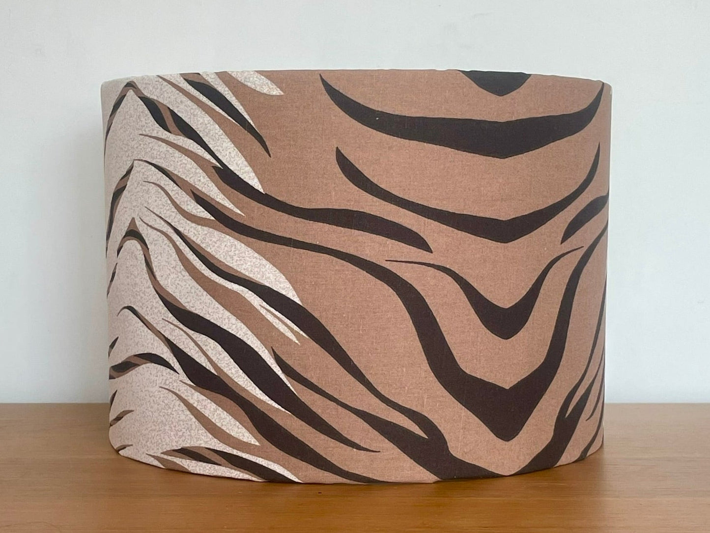 Tiger lampshade, animal print, jungle, safari, African themed lighting