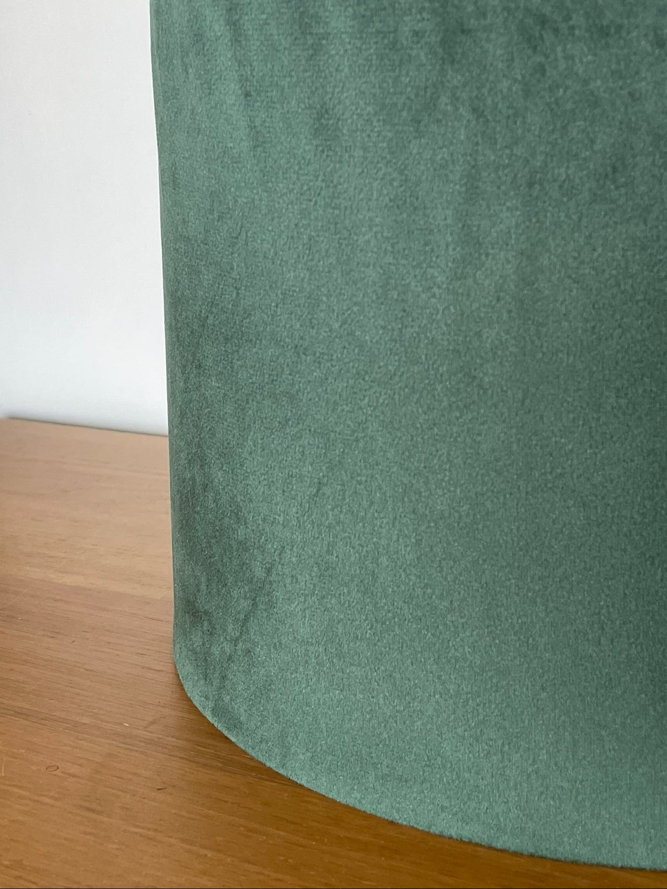 Dark Green Velvet Lampshade