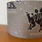 Grey Dinosaur Constellation Lampshade