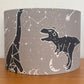 Grey Dinosaur Constellation Lampshade