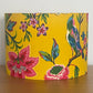 Bright Yellow Floral Lampshade