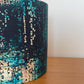 Abstract Blue Mosaic Lampshade