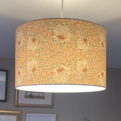 Blush Pink William Morris Pimpernel Lampshade