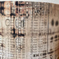 London Gridlock Beige Lampshade