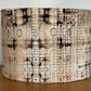 London Gridlock Beige Lampshade