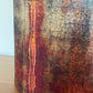 Dyed Stripe Red Blue Rust Lampshade