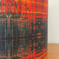Grunge Red Tartan Distressed Lampshade