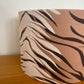 Tiger Stripe Animal Print Lampshade Brown