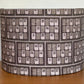 Grey Bingo Card Lampshade