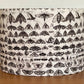 Charcoal Moth Lampshade