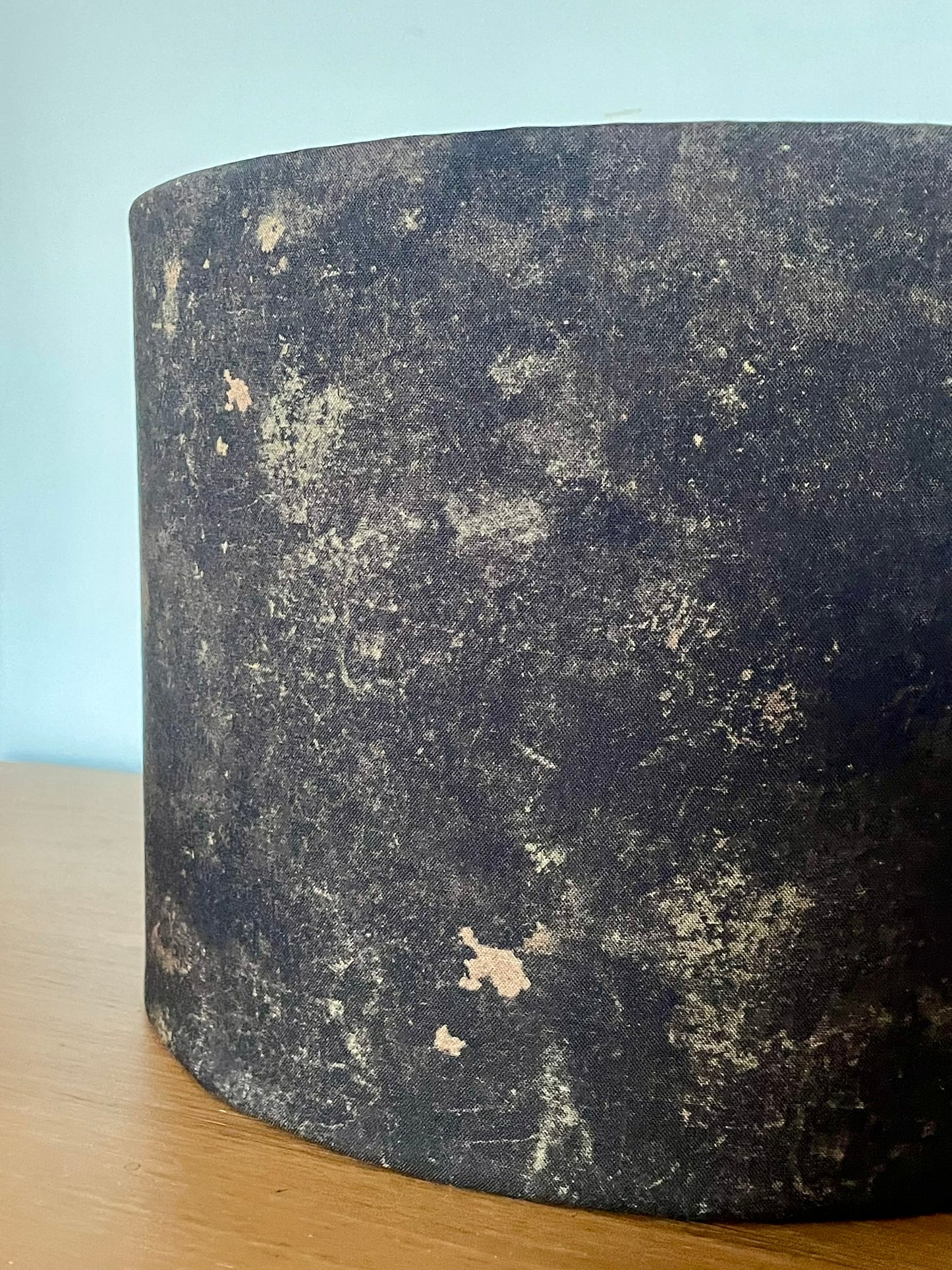 Vintage Charcoal Lampshade