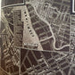 Charcoal Map Lampshade