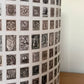 Charcoal Stamps Lampshade
