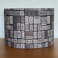 Charcoal Tickets Lampshade