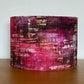 Burgundy Vineyard Distressed Lampshade
