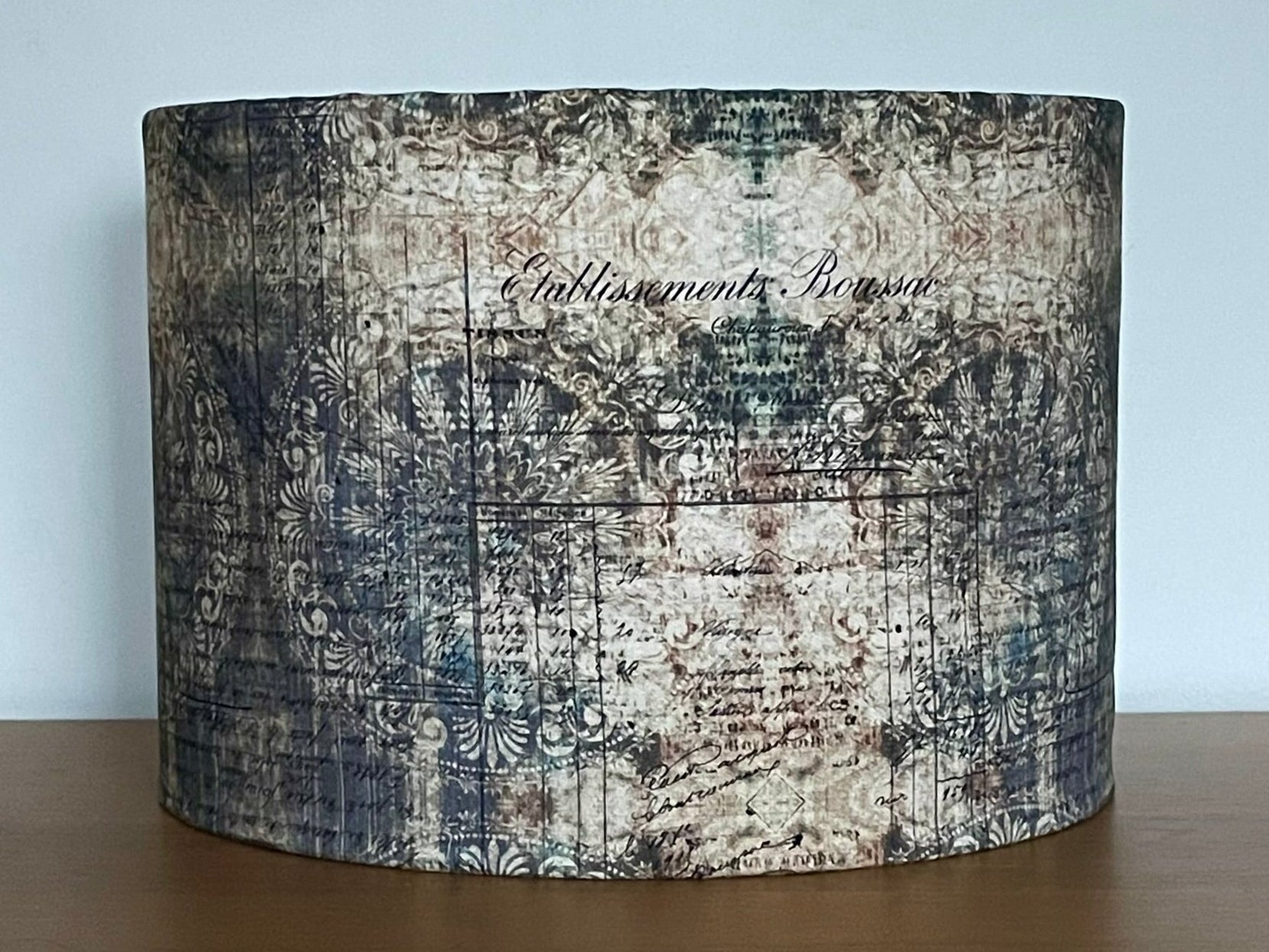 Tim holtz muted medallions lampshade