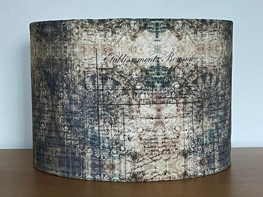 Tim holtz muted medallions lampshade