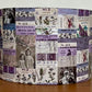 Purple Vintage Collage Lampshade