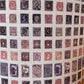 Purple Stamps Lampshade