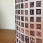 Purple Stamps Lampshade