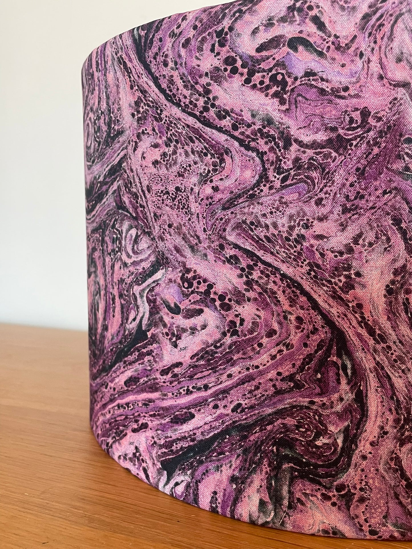 Purple Marble Lampshade