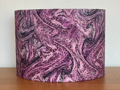 Purple Marble Lampshade