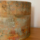 Writing Specimen Orange Green Lampshade