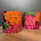 Bright Red Pink Japanese Chrysanthemum Lampshade