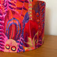 Pink, Red and Purple Feather Lampshade