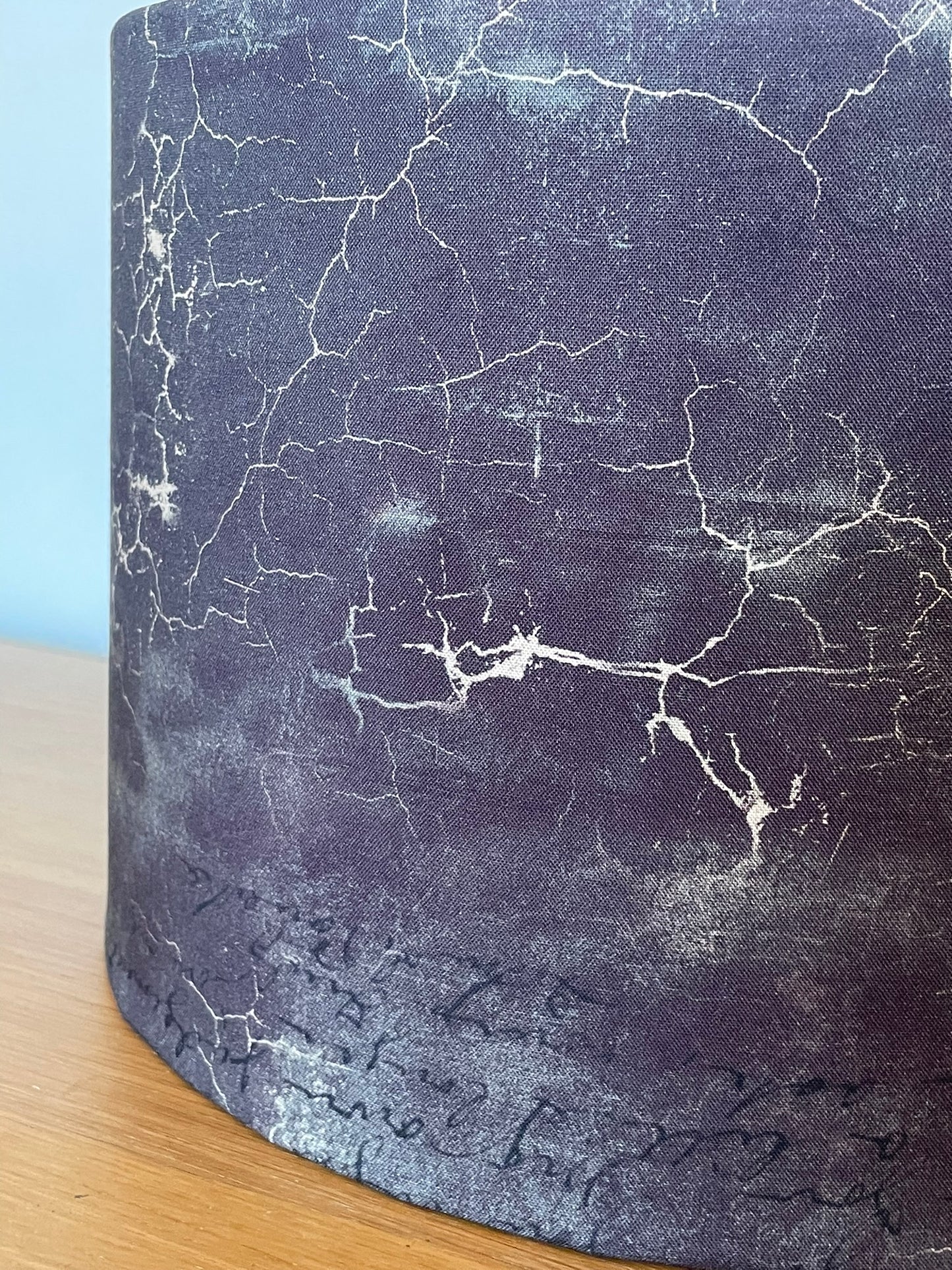 Cracked Shadow Charcoal Lampshade