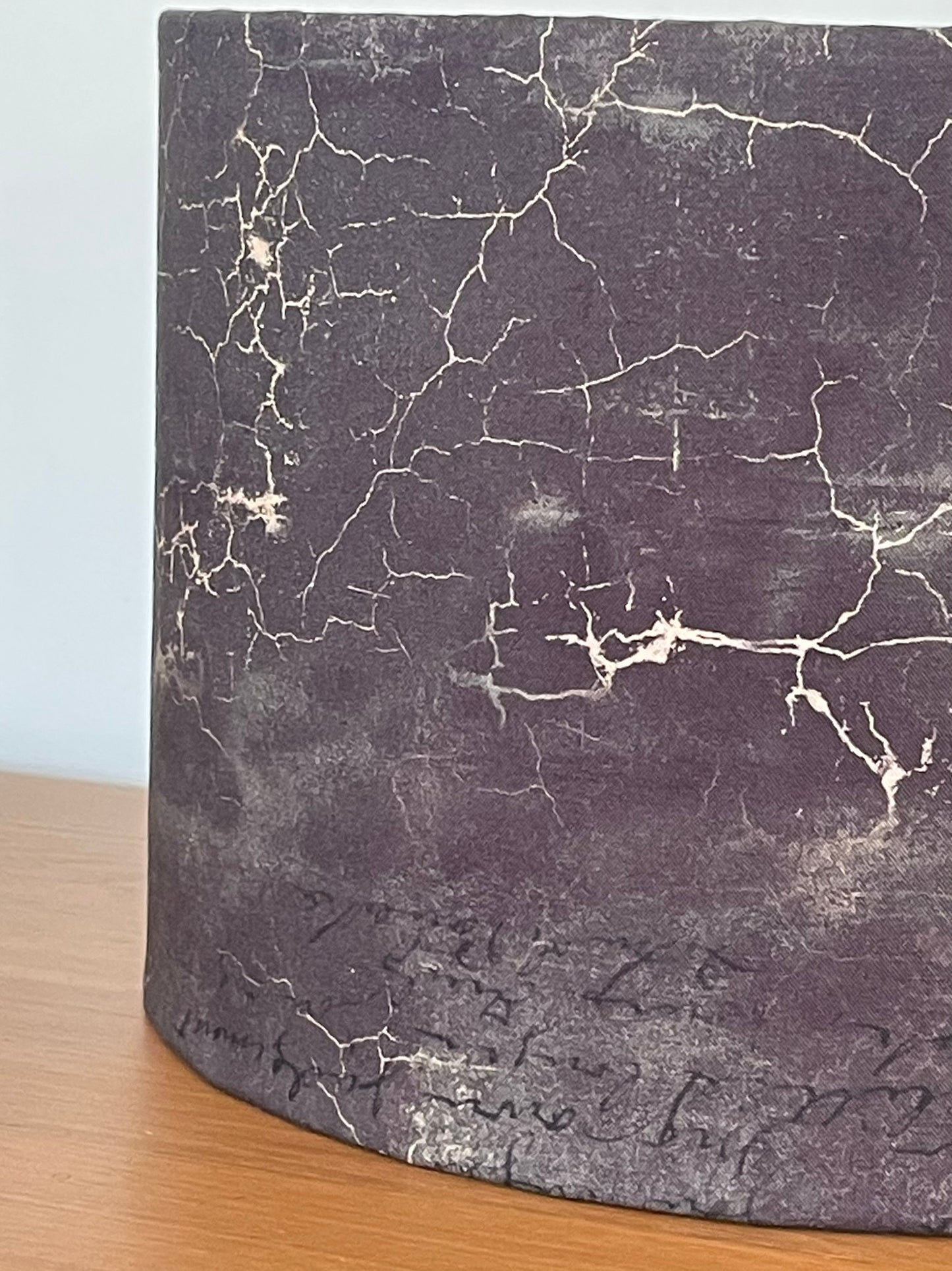 Cracked Shadow Charcoal Lampshade