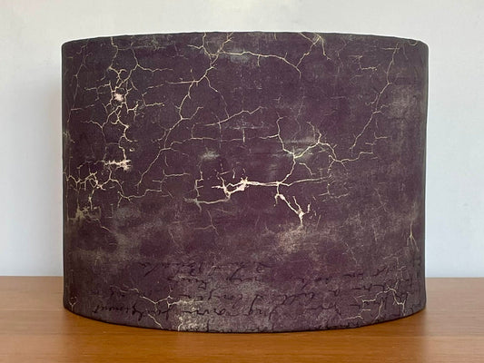 Cracked Shadow Charcoal Lampshade