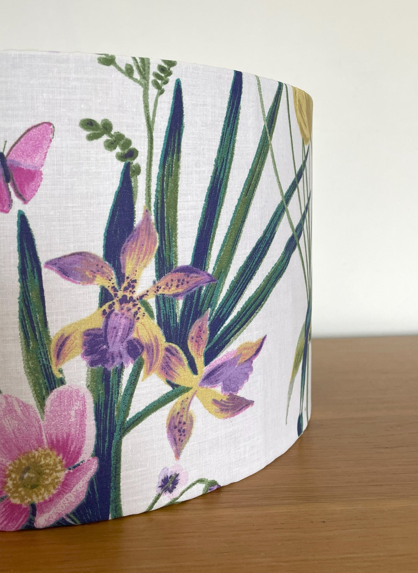 Tropical Floral Lampshade