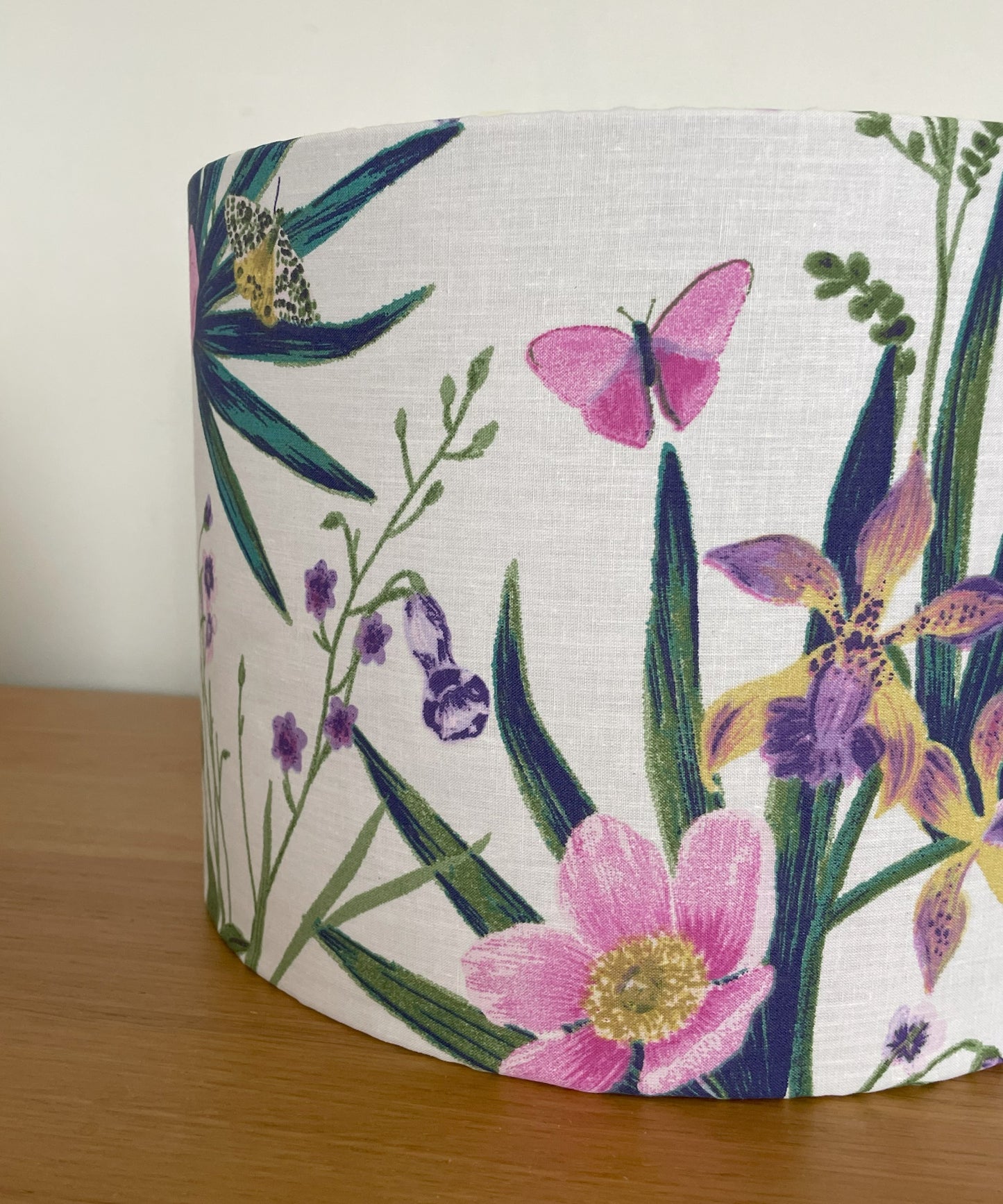 Tropical Floral Lampshade