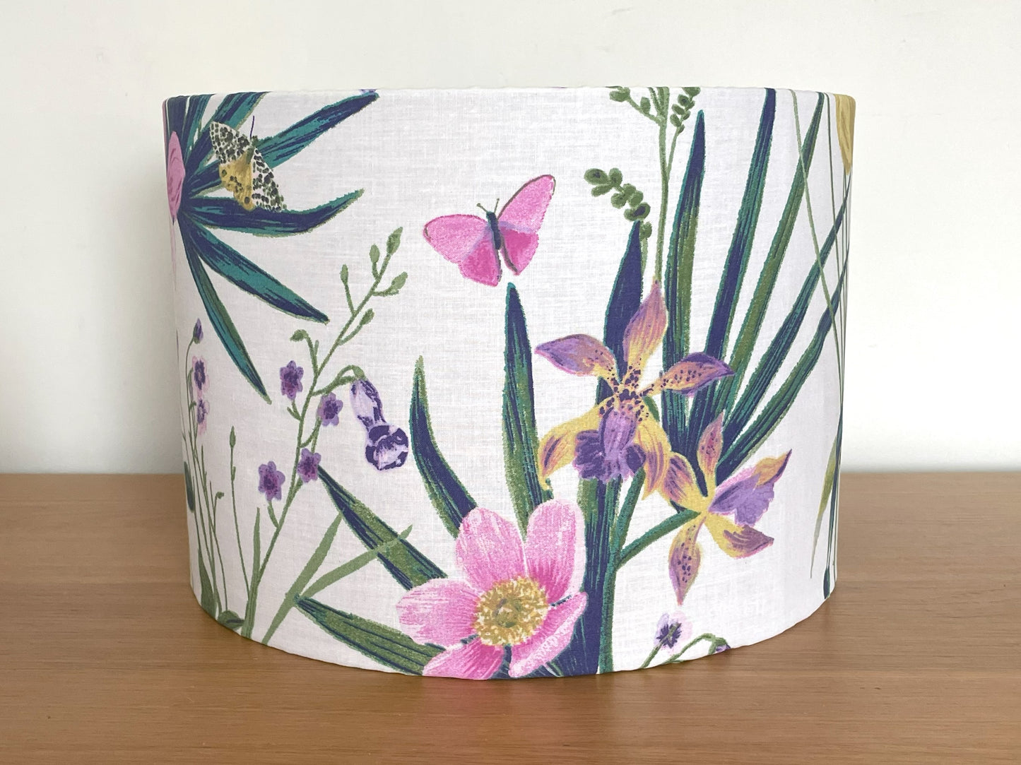 Tropical Floral Lampshade