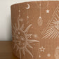 Golden constellation Lampshade