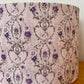 Purple Vintage Wallpaper Lampshade