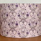 Purple Vintage Wallpaper Lampshade