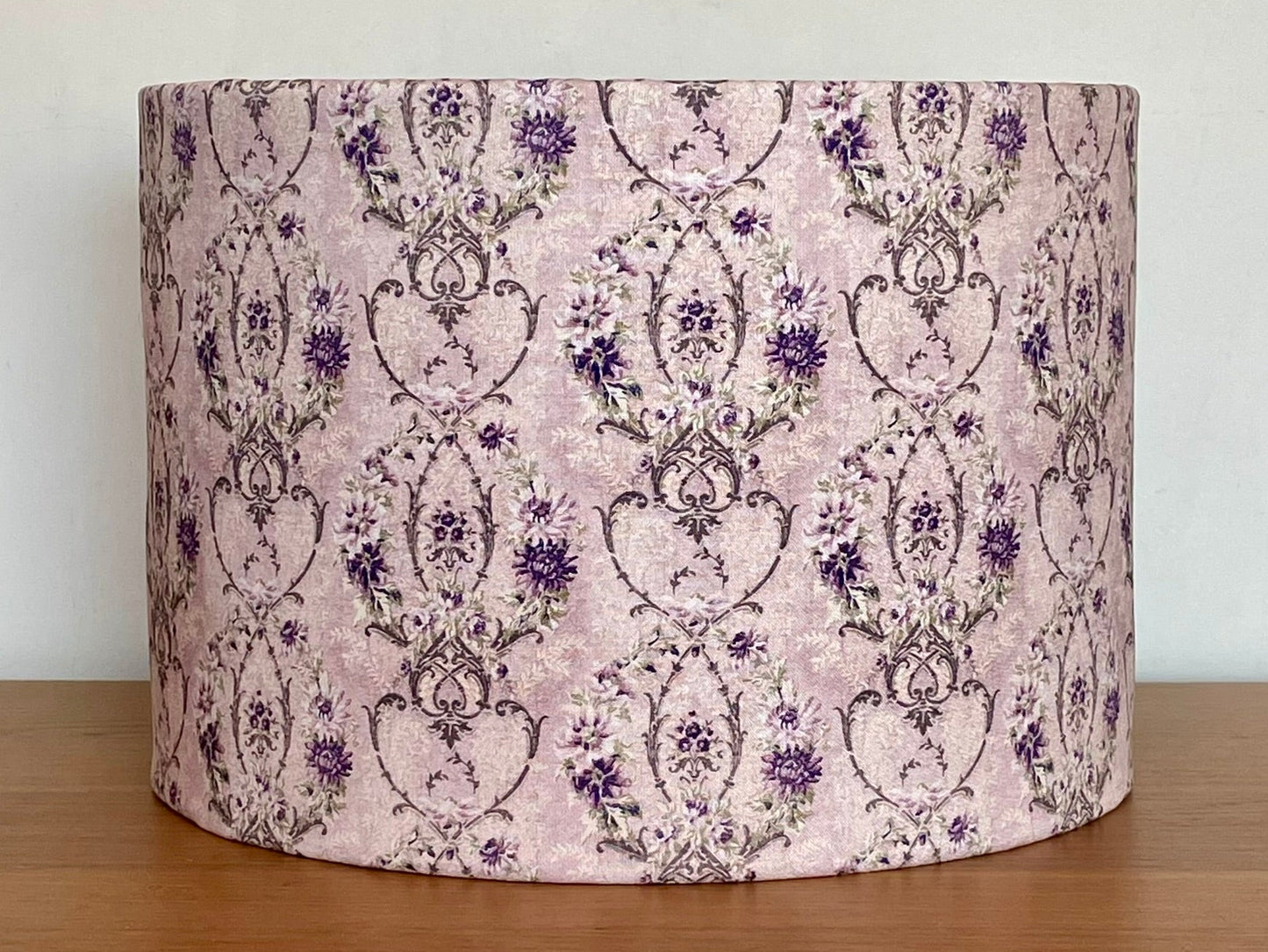Purple Vintage Wallpaper Lampshade