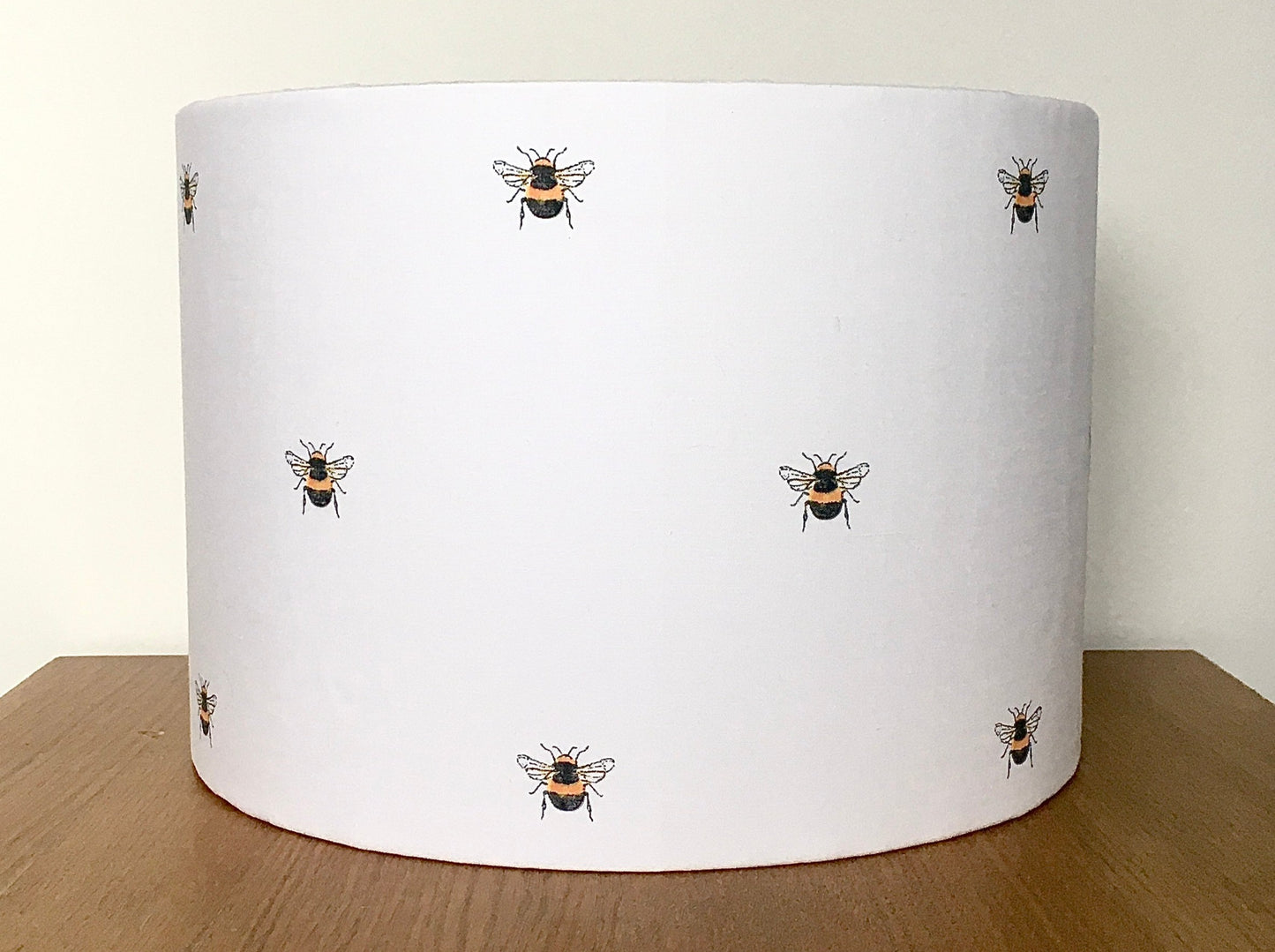    Bee-lampshade-yellow-black-white-shade